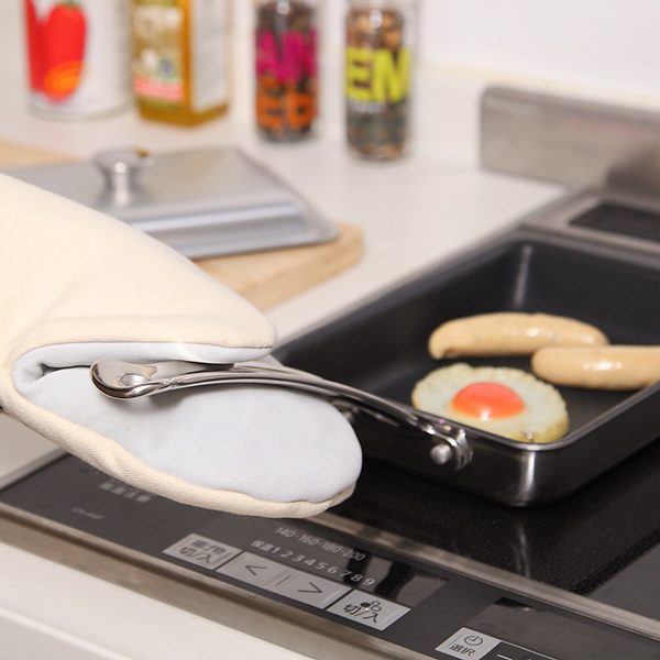 玉子焼き器 IH対応 蓋付き クィーンパン 中尾アルミ （ ガス火対応