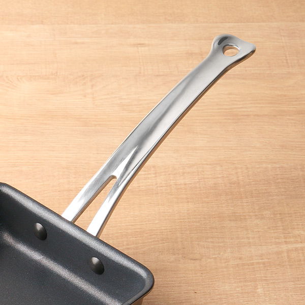 玉子焼き器 IH対応 蓋付き クィーンパン 中尾アルミ （ ガス火対応