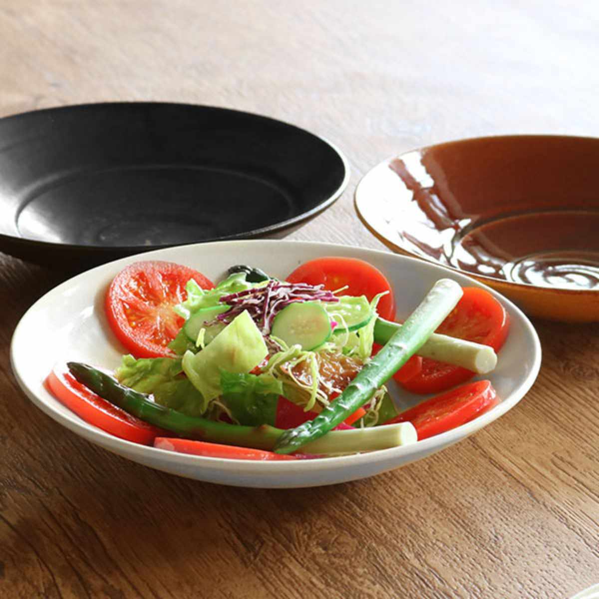 ボウル 26cm ディープブレス Deep Breath 皿 食器 洋食器 陶器 信楽焼
