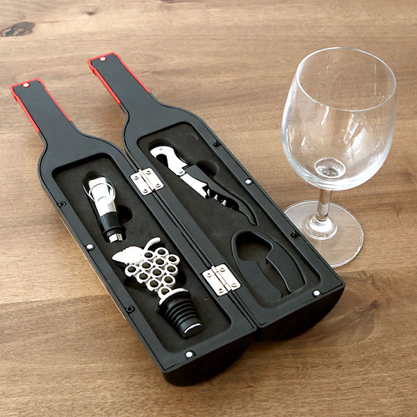 ワインツール＆グラスセット ワイングラス 300ml ワイングッズ ボトル