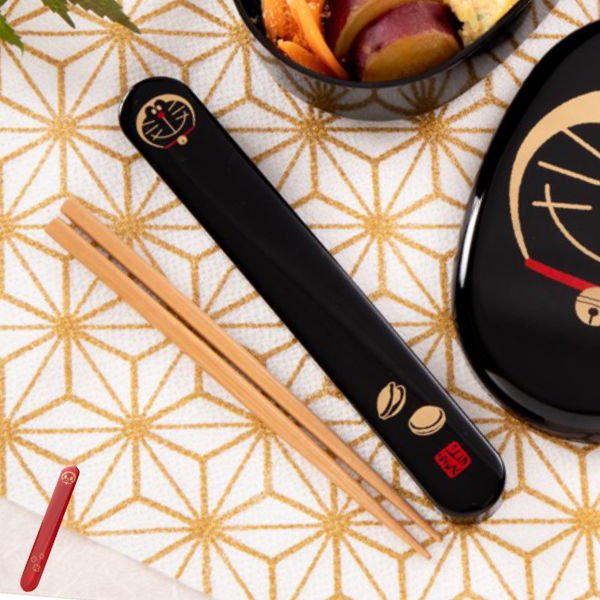 箸＆箸箱セット スライド式 箸 箸箱 ドラえもん 18cm （ スライド お箸