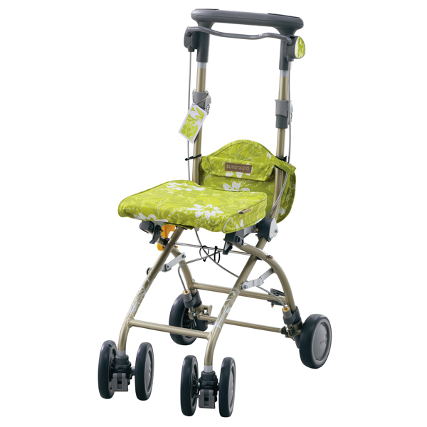 PEPE シルバーカー 歩行器 美品 未使用？ マキテック シルバーカー スルーンボックスN 軽量 コンパクト 座れる