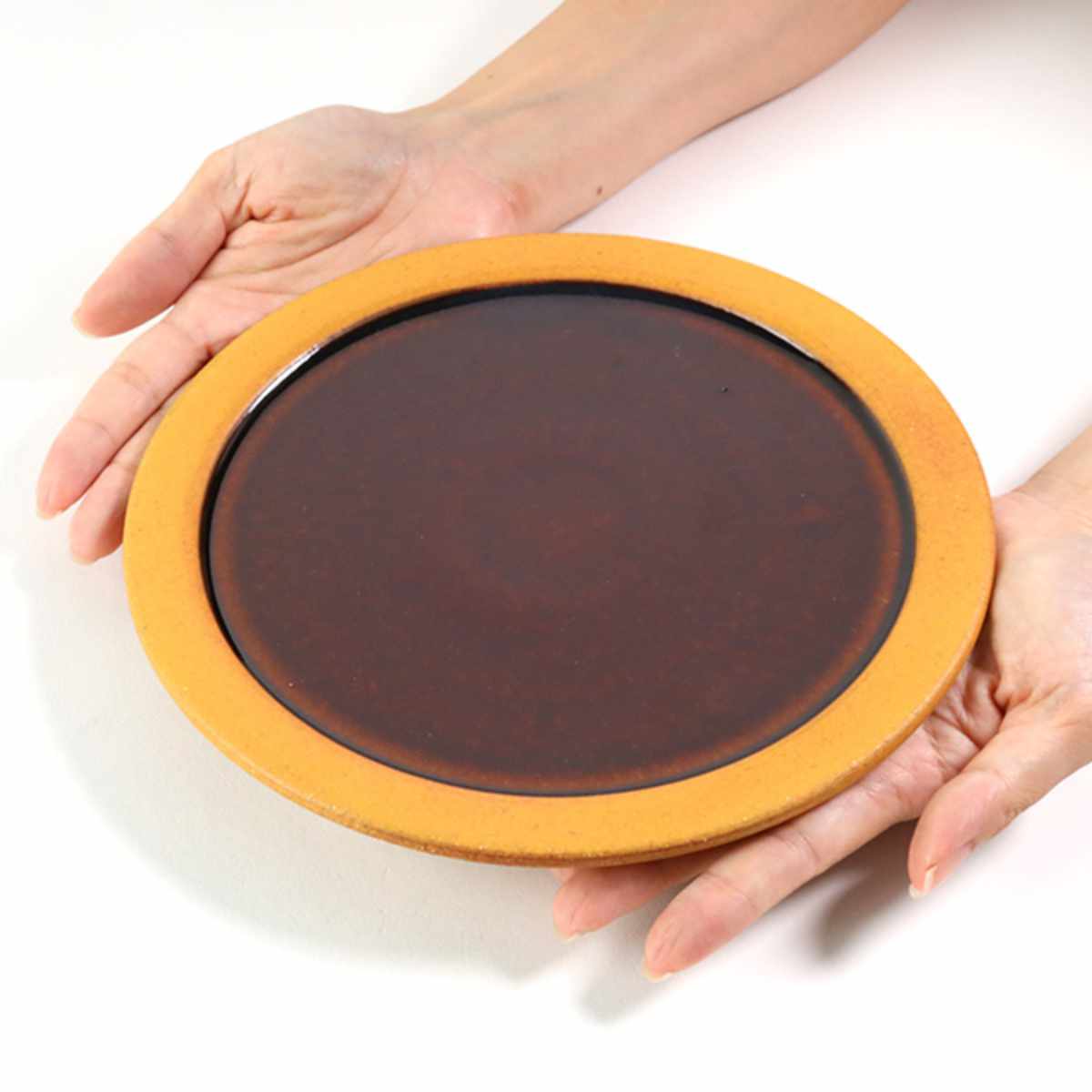 プレート 22cm ディープブレス Deep Breath 皿 食器 洋食器 陶器