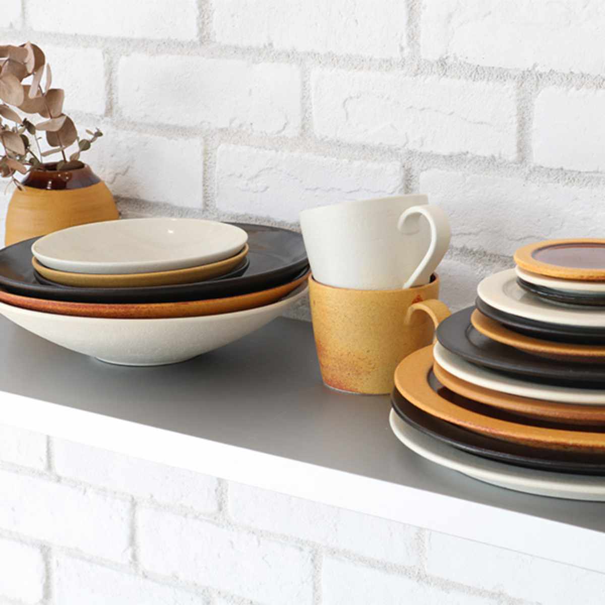 プレート 22cm ディープブレス Deep Breath 皿 食器 洋食器 陶器