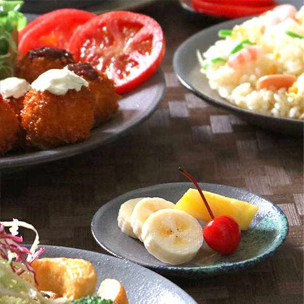 プレート 11cm 信楽民芸 shigaraki mingei 皿 食器 信楽焼 日本製