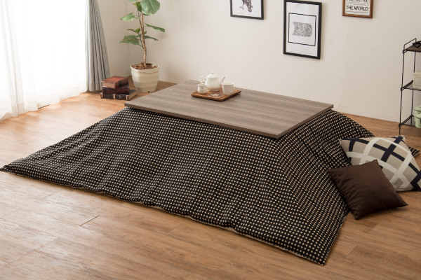 HAGiHARA（萩原） こたつ 幅115cm テーブル 家具調こたつ 木目調