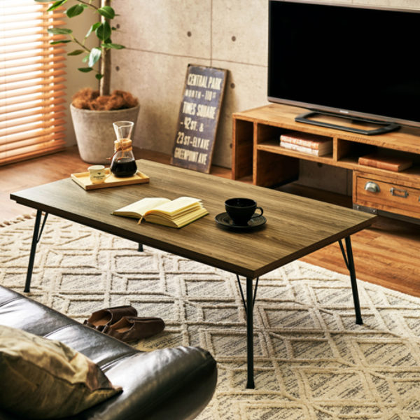 HAGiHARA（萩原） こたつ 幅115cm テーブル 家具調こたつ 木目調