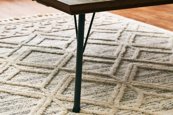 HAGiHARA（萩原） こたつ 幅115cm テーブル 家具調こたつ 木目調