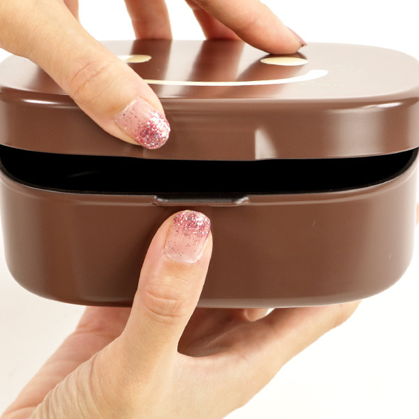 HAKOYA お弁当箱 1段 ワンタッチランチ OBENTO TIME 400ml ランチ