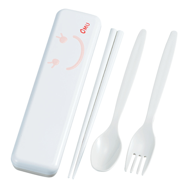 HAKOYA トリオセット 箸 スプーン フォーク OBENTO TIME 18cm