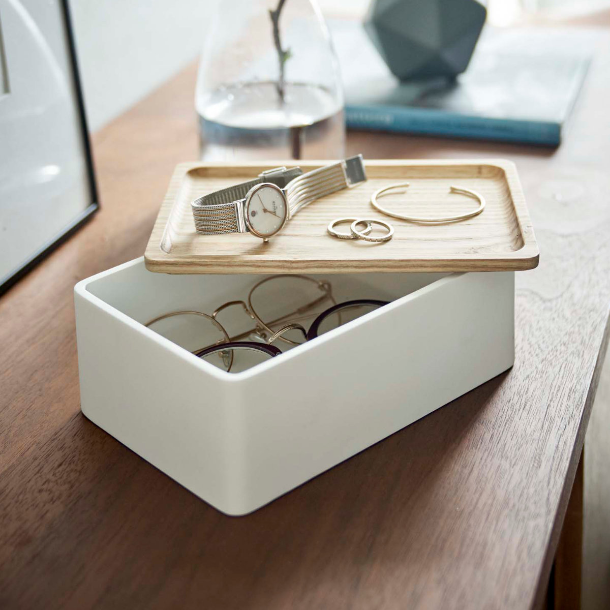 RIN（山崎実業） 山崎実業 RIN サングラス＆アクセサリー収納ケース