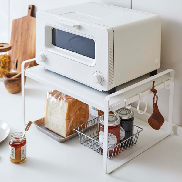 Plate(山崎実業) 山崎実業 plate トースターラック プレート ホワイト