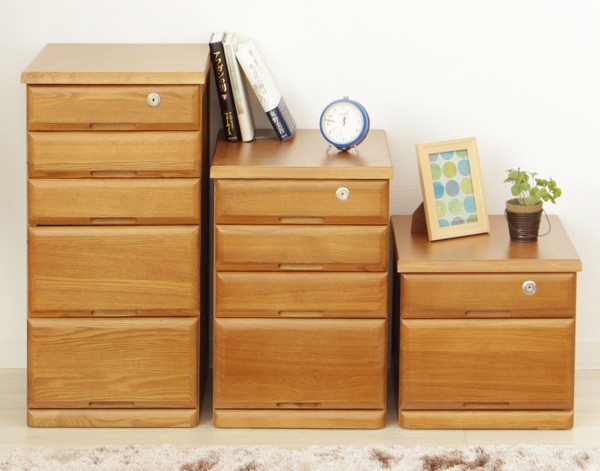 タモ　チェスト　60 3段　ヤマソロ　40-088 鍵付き タモ チェスト 60 3段 ヤマソロ 40-088 鍵付き 【公式通販】