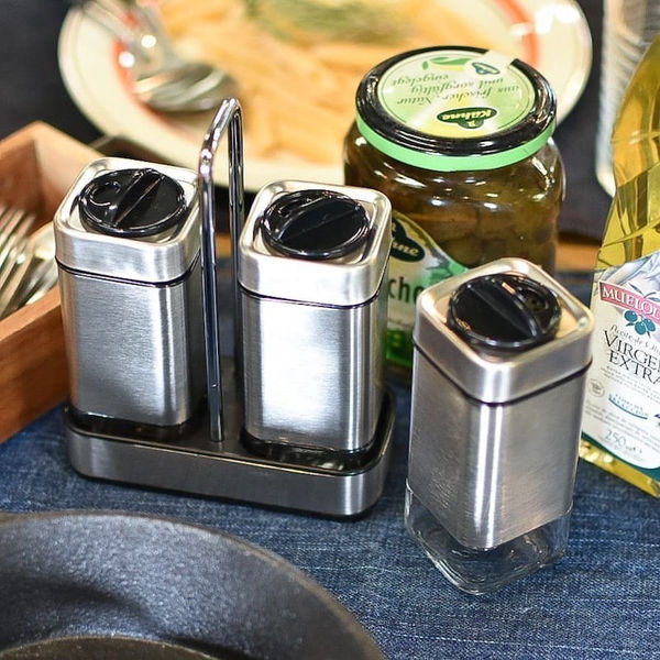 DULTON（ダルトン） スパイスジャー 80ml 2個セット Cube spice jar