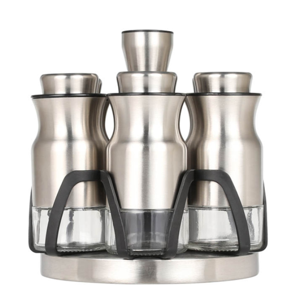 DULTON（ダルトン） スパイスジャー 90ml 6個セット Curved spice jar