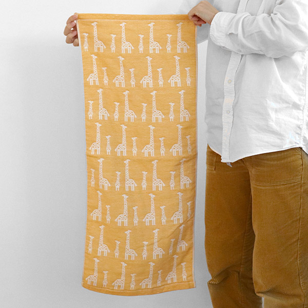 フェイスタオル 34×80cm エレファントインファント ガーゼタオル