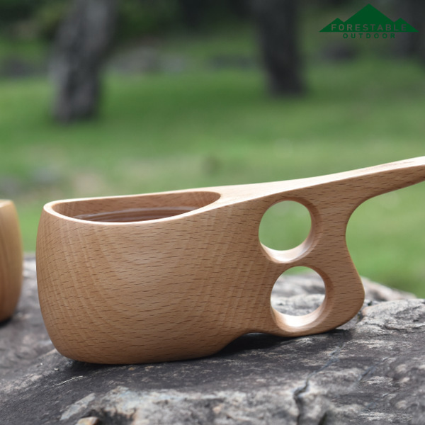 カップ 木製 アウトドア ククサカップ 130ml FORESTABLE M 籐芸