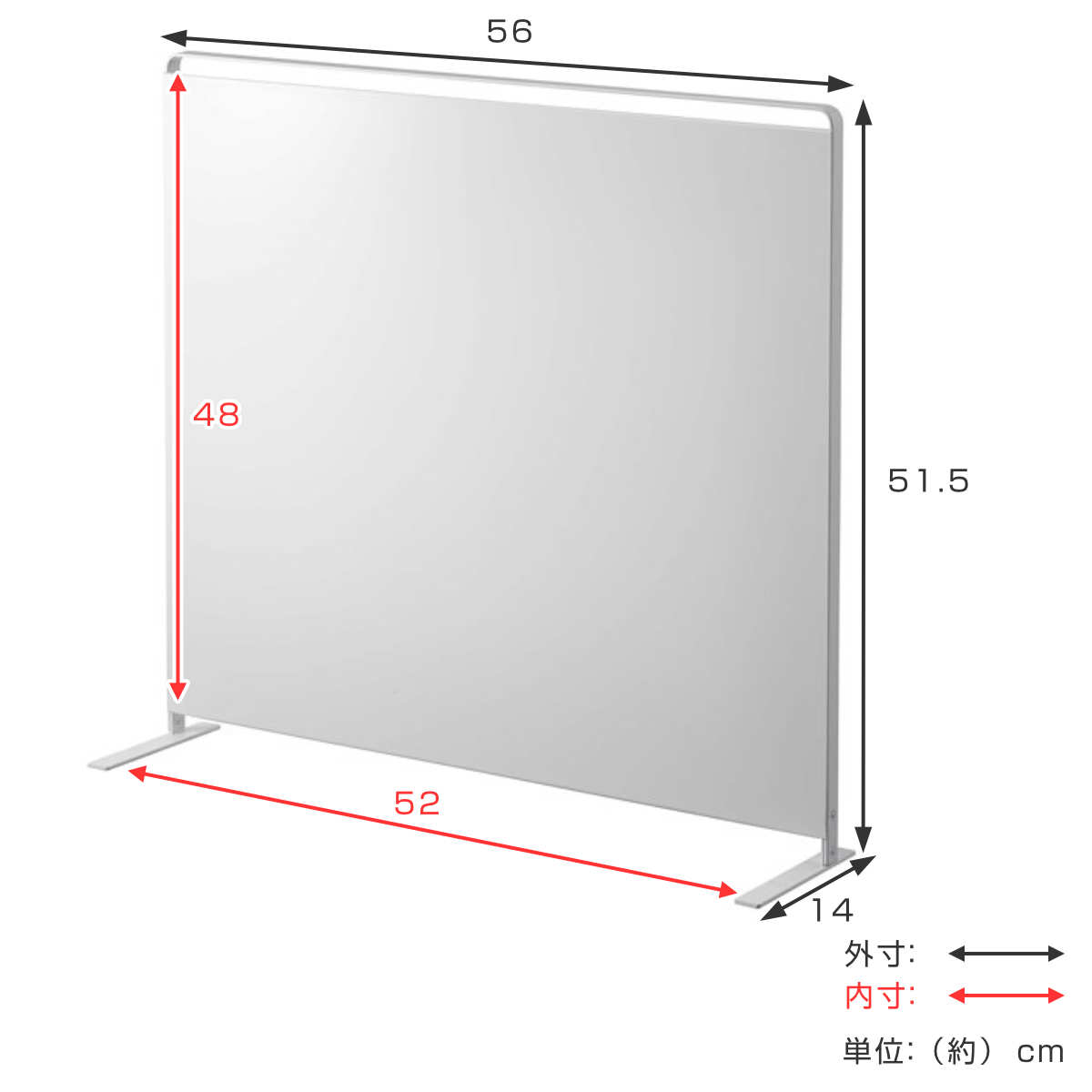 山崎実業 tower キッチン自立式スチールパ...の詳細画像3