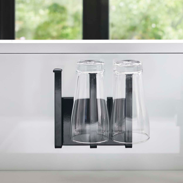 tower 山崎実業 マグネットグラス＆ボトルホルダー タワー