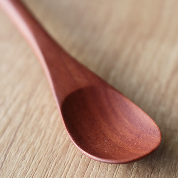 コーヒースプーン WOODN 14cm スプーン 天然木 木製 同色5本セット