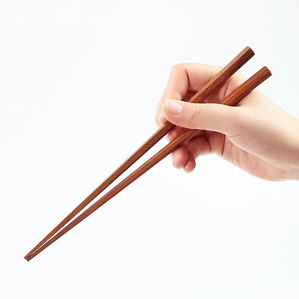 箸 24cm 八角 WOODN 男性用 木製 天然木 サオ （ お箸 はし 男性 八