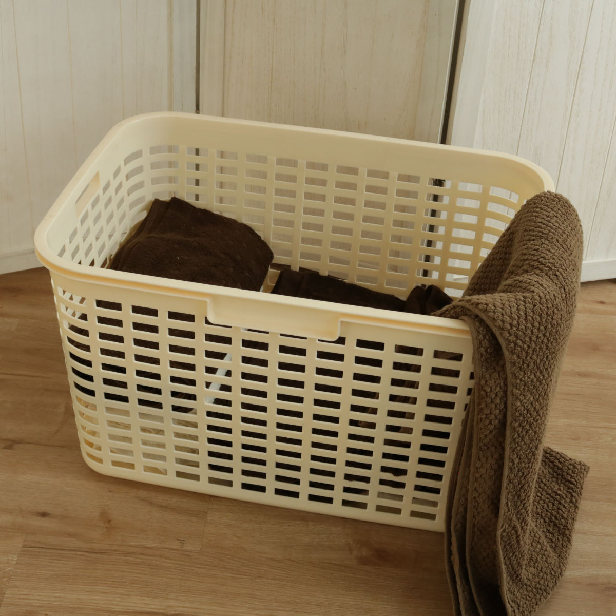 平和工業 ランドリーバスケット カーゴ 洗濯カゴ 大容量 バスケット
