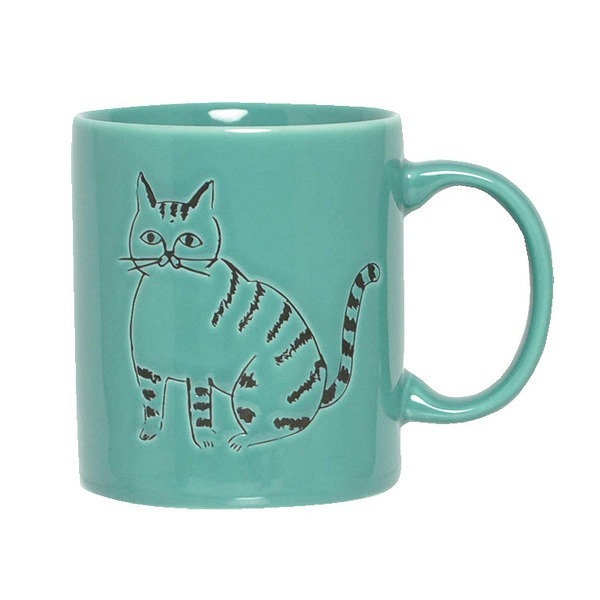 マグカップ 300ml CATs Whiskers 食器 コップ 磁器 日本製 （ 食洗機
