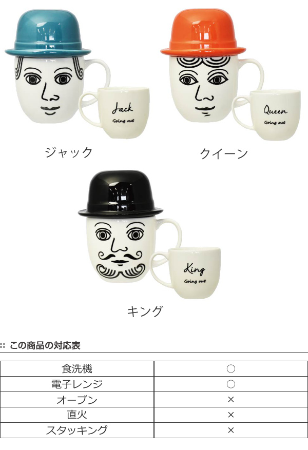 マグカップ 200ml ODEKAKE KIZOKU 食器 陶磁器 （ 食洗機対応 電子