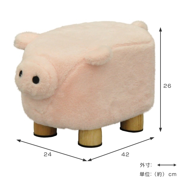 豚の椅子 Amazon.co.jp: FRPアニマルオブジェ 太った豚のベンチ 置物 動物 ブタ