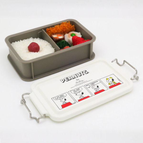 OSK お弁当箱 1段 コンテナランチボックス PEANUTS EVERYDAY