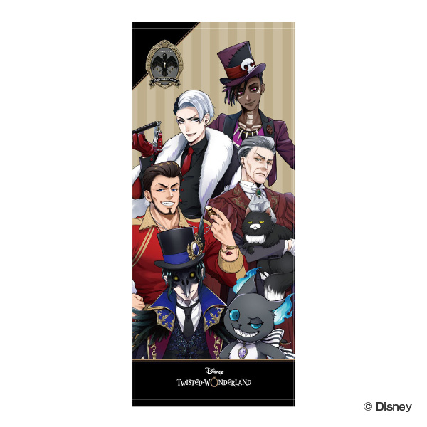 2326 ディズニーツイステッドワンダーランドタオル Disney（ディズニー） （在庫処分特価） ウォッシュタオル 34×35cm