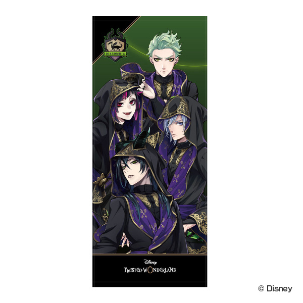 在庫処分特価） フェイスタオル 34×80cm ツイステッドワンダーランド