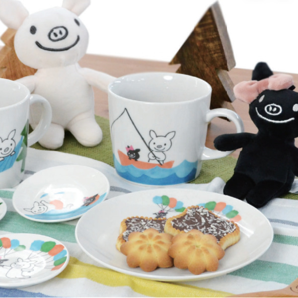 プレート 16cm LuckyPig giggle ラッキーピッグ ギグル 皿 食器 洋食器