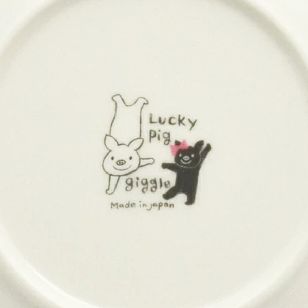 プレート 16cm LuckyPig giggle ラッキーピッグ ギグル 皿 食器 洋食器