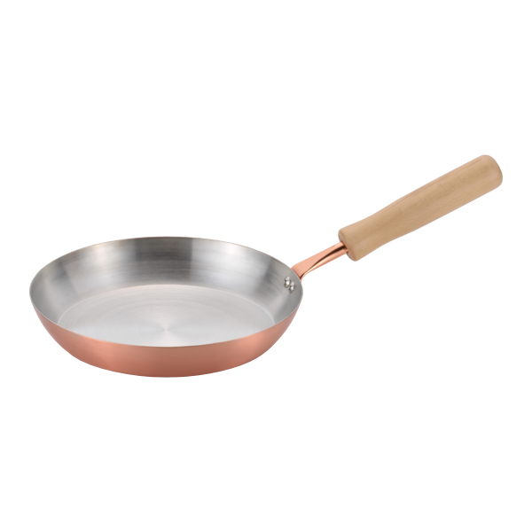 刻印入り厚手銅製 小ぶりフライパン 20cm ビンテージ フランス製 e-25 刻印入り厚手銅製 小ぶりフライパン 20cm ビンテージ フランス製 e-25