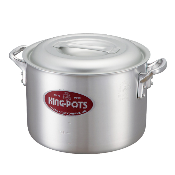 CF45★アルミ製★ 特大 蓋付 寸胴鍋 両手鍋 直径45㎝ 業務用 361 CF45☆アルミ製☆ 特大 蓋付 寸胴鍋 両手鍋 直径45㎝ 業務