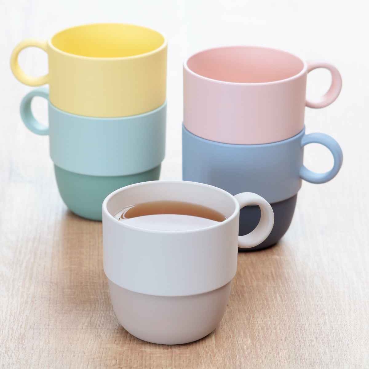 宮本産業 マグカップ 240ml MIN FARG プラスチック 子供用食器