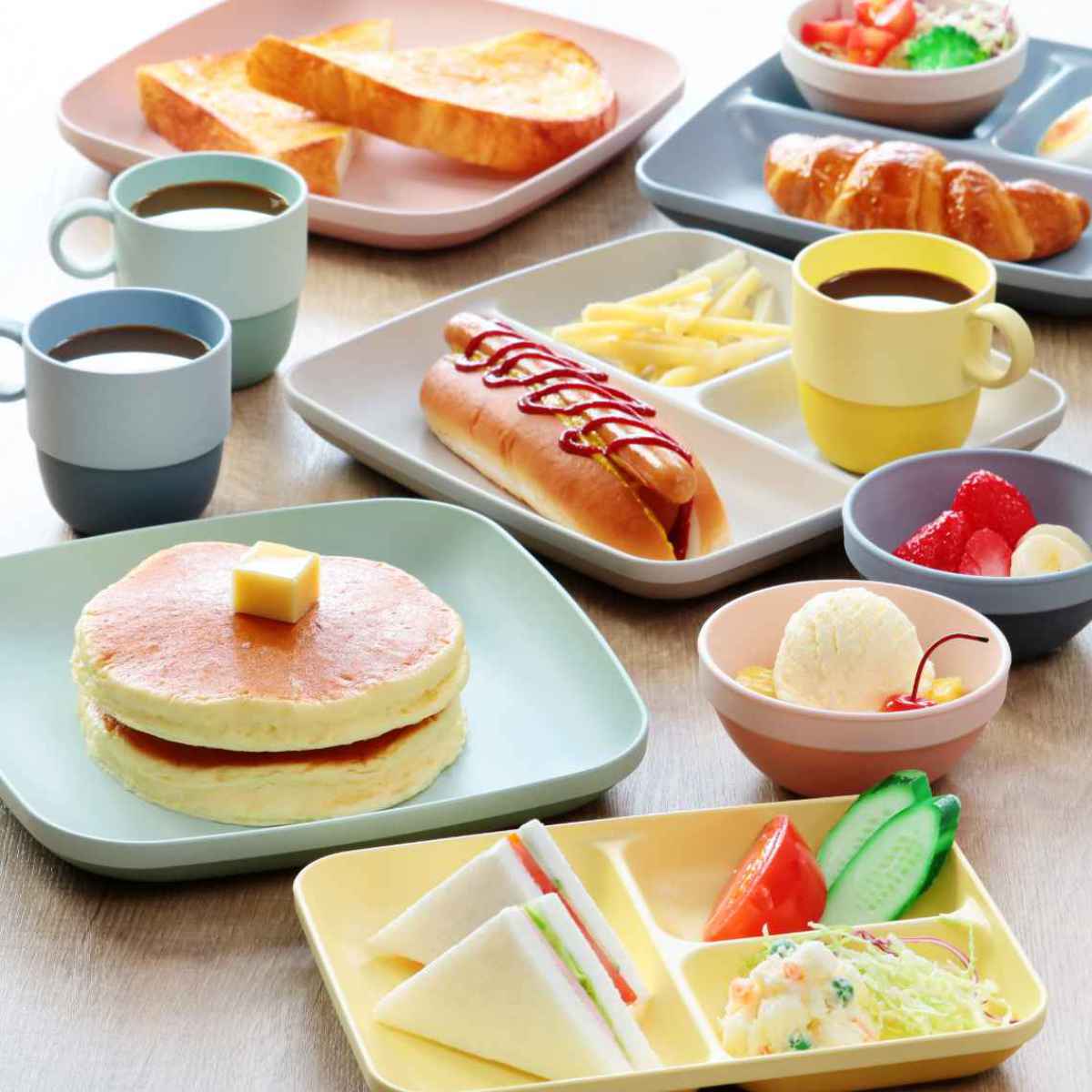 ボウル 10.5cm MIN FARG 食器 プラスチック 子供用食器 食洗機対応