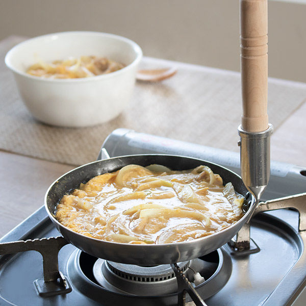 片手鍋 親子鍋 深型 中 16.5cm フッ素樹脂加工 業務用 （ アルミ製