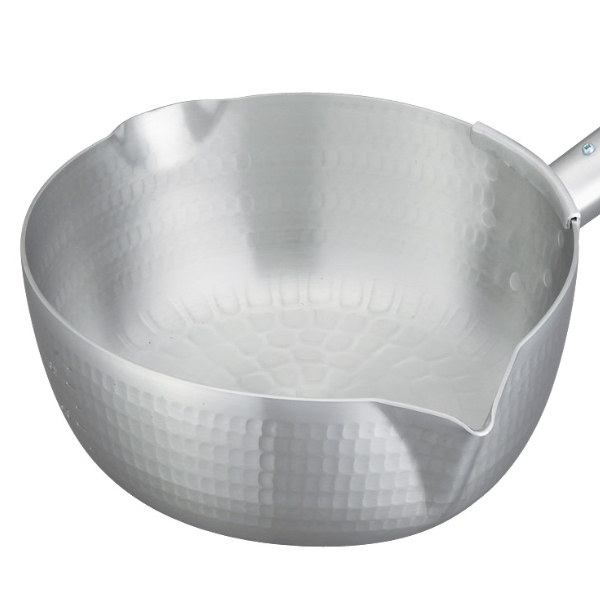 雪平鍋 21cm 2.4L ガス火専用 打出ペリカン雪平鍋 日本製 中尾アルミ