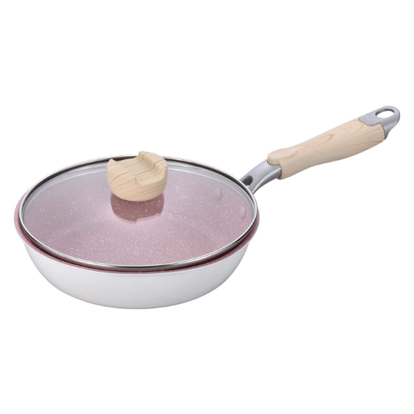 和平フレイズ フライパン 20cm IH対応 ガラス蓋付き 魅せるフライパン