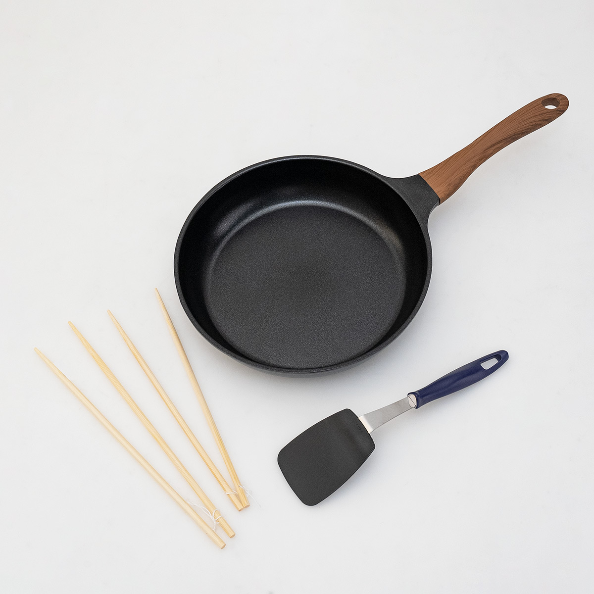 和平フレイズ フライパン4点セット 26cm IH対応 菜箸付き ターナー付き