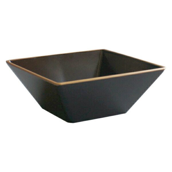 小鉢 13cm 小 角小鉢 溜渕金 抗菌 皿 食器 和食器 正月 おせち