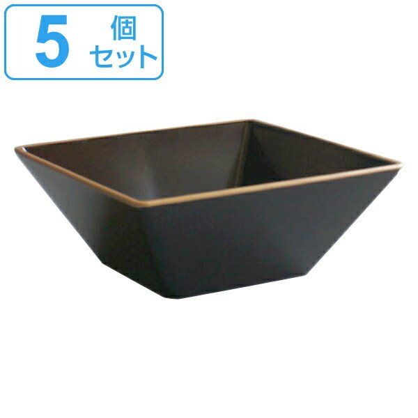 小鉢 13cm 小 角小鉢 溜渕金 抗菌 皿 食器 和食器 正月 おせち