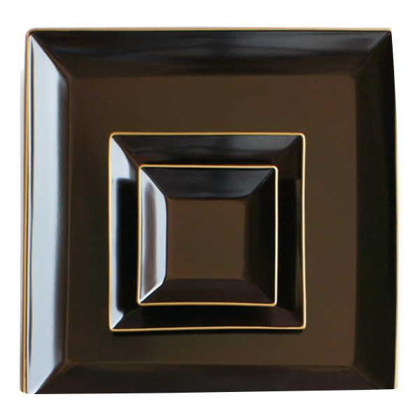 角皿 10cm 小 溜渕金 抗菌 皿 食器 和食器 正月 おせち プラスチック