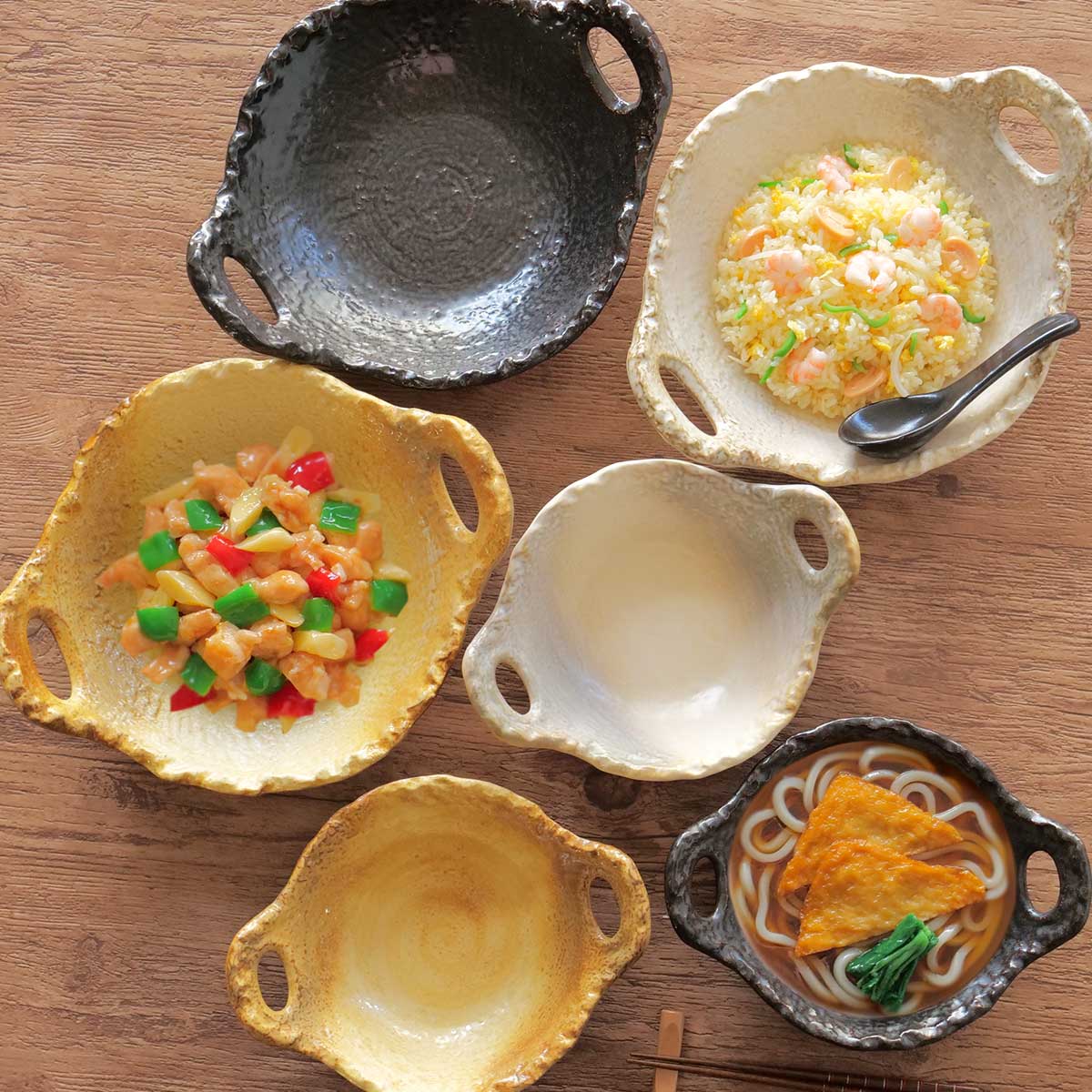 民芸陶板 かすみ志野 8号 31.5cm 陶器 萬古焼 （ 食洗機対応 電子