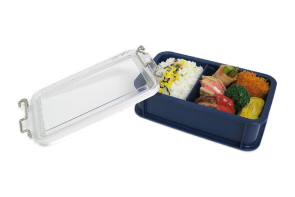 お弁当箱 1段 抗菌 コンテナランチボックス 600ml シルバーモード