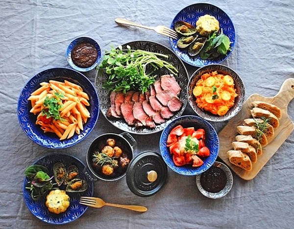 パスタ皿 22cm リアンミックス スープパスタプレート 皿 食器 洋食器