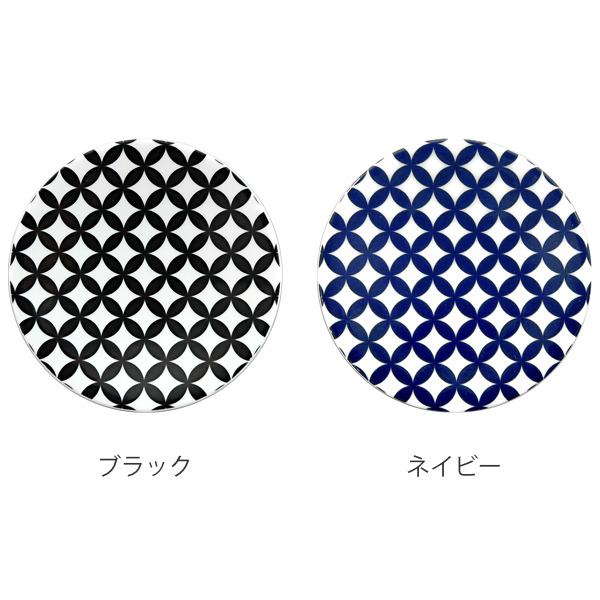 プレート 10cm 豆皿 七宝繋ぎ ロクサン 63 mamezara 磁器 皿 食器 和