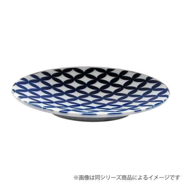 プレート 10cm 豆皿 麻の葉 ロクサン 63 mamezara 磁器 皿 食器 和食器